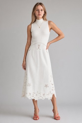Reiss phoenix knit - reiss, midi
