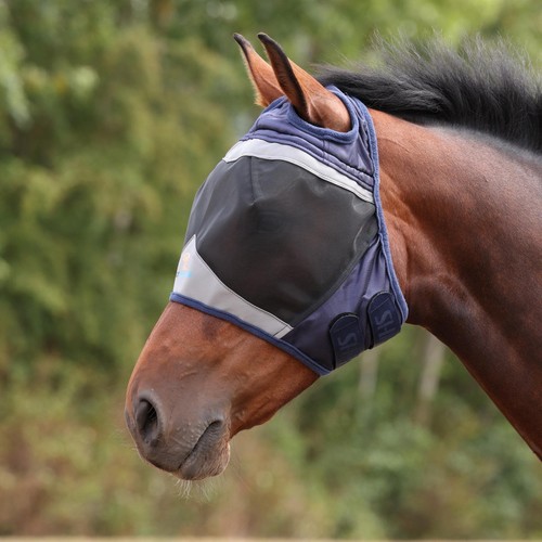 Shires fine mesh fly mask - mesh,