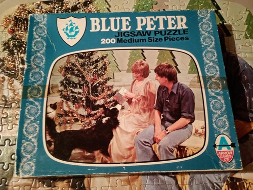 Vintage blue peter christmas - blue,
