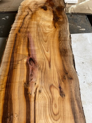 Yew plank rustic - yew,