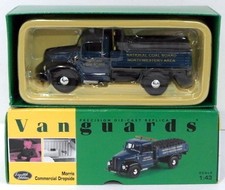 Vanguards 1/43 Scale VA07502 - Morris Commercial Dropside - National Coal Board