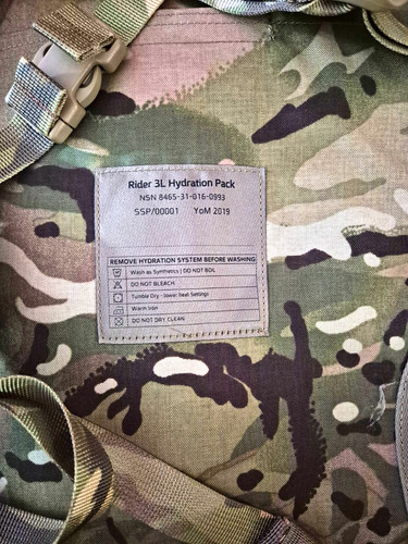 British army mtp - rider, 3l