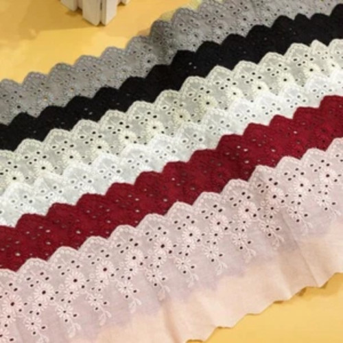 11cm floral cotton - 11cm,