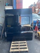 FORD TRANSIT MK7 DRIVER'S SIDE O/S SLIDING DOOR WITH WINDOW BLACK (AJ-7)