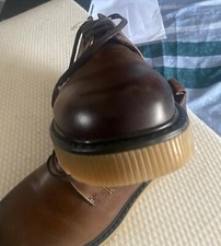 Zara Men’s Brown LACE-UP Chunk Shoes UK9EU43 brand new high strong rubber sole 