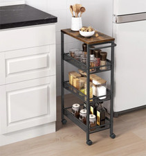 Metal Kitchen Trolley with
