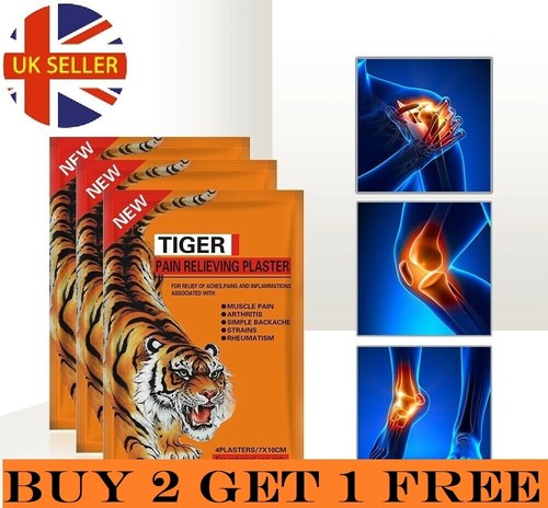 Tiger pain relieving patches - pain,