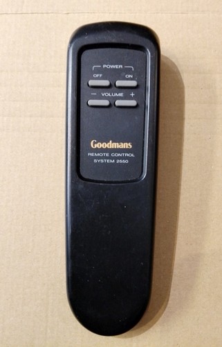 Goodmans hifi audio system - hifi,