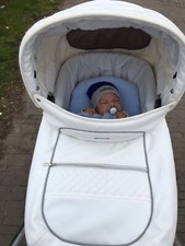 Emmaljunga White Pram