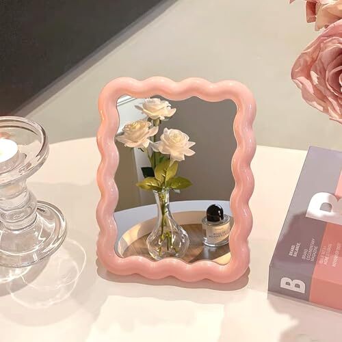 Wave shaped table desk vanity - table,