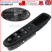 MASTER ELECTRIC WINDOW SWITCH FRONT LEFT DRIVERS SIDE FOR PEUGEOT 406 6554.CF