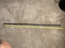 Wrenn OO Fibre Track  36"  was 3 now 2 rail straight track 1 yard Nickel Silver,