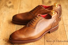 Jeffery West Tan Brown Leather