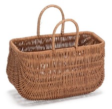 Wicker shopping basket two - shopping,