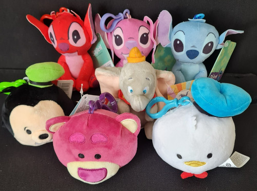 Disney soft toy keyring bag - soft, (bag
