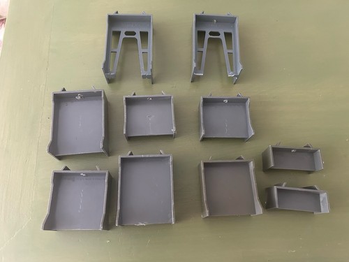 Hornby inclined piers spacers - inclined,