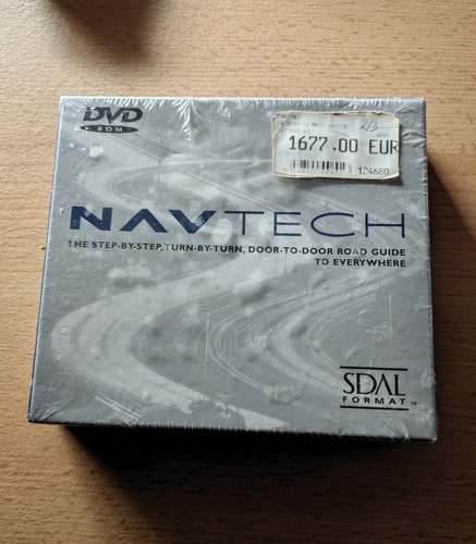 Vintage navtech navigation - navtech, dvd