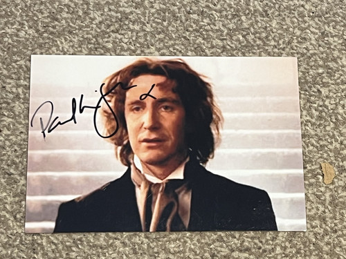 Doctor who autograph card - doctor,
