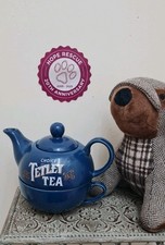 Choice Tetley Tea Pot For One 2014 Blue Collectable 