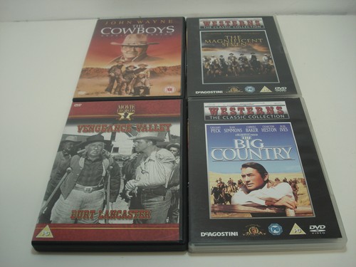 Western dvds one off - -,