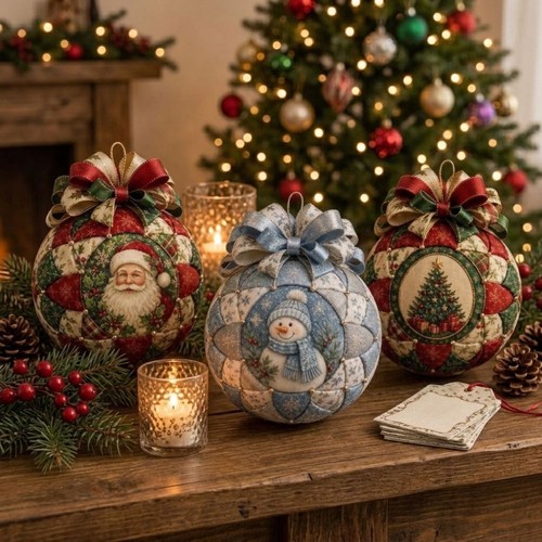 Diy patchwork christmas - diy,