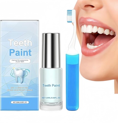 Whitening tooth paint - whitening, teeth
