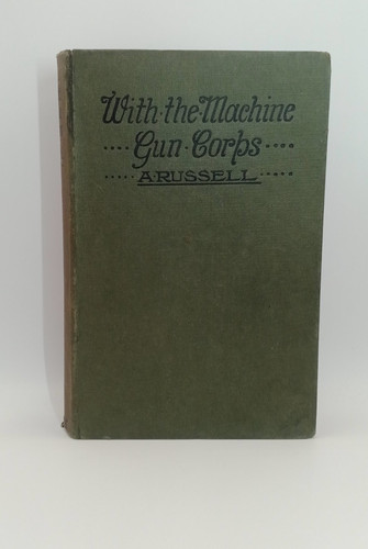 With the machine gun corps - gun,