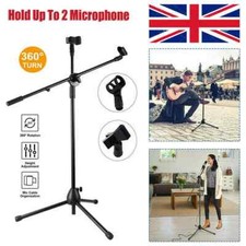 Microphone Stand Dual Mic