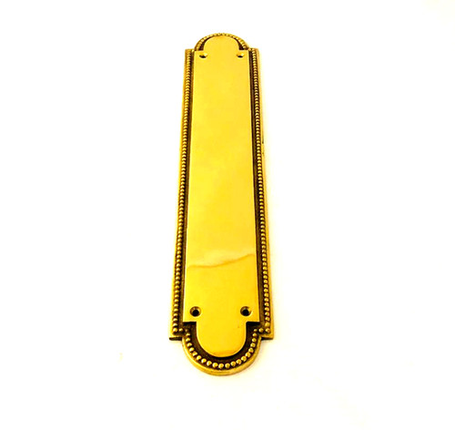 Heavy duty solid - solid, brass
