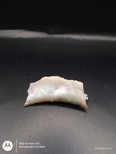 Natural Silver Tone Mother Of