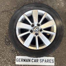 2012 VW GOLF MATCH 1.4 TSI 16" PESCARO CROFT ALLOY WHEEL & TYRE 5K0601025S
