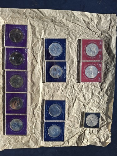 Commemorative royal coins - royal,