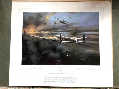 Dam busters print - by, robert