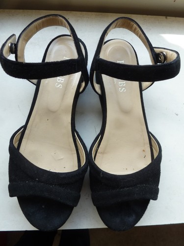 Ladies hobbs wedge - ladies, suede