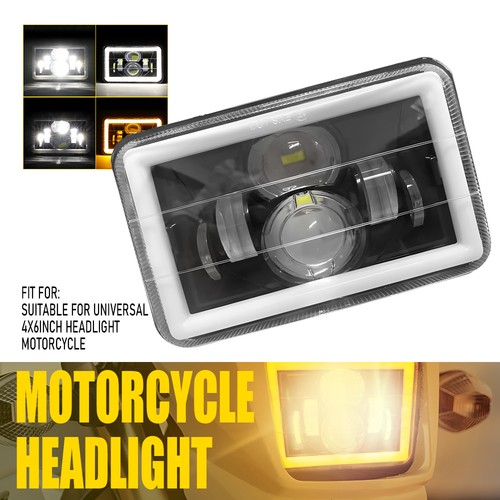 Led headlight hi lo beam - 4"x6", hi/lo