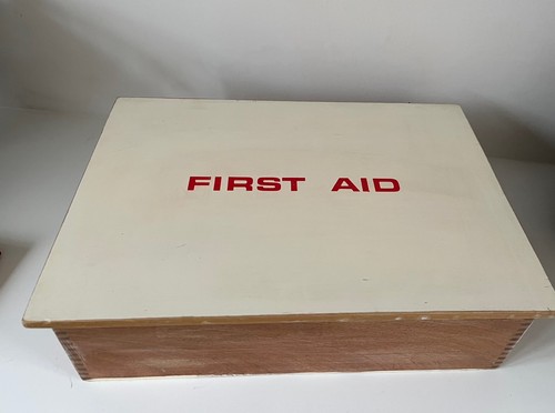Vintage first aid - aid, medical