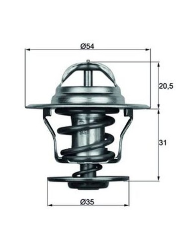 Fits mahle 87d - mahle, 15