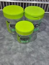 3 Empty Plastic Tubs   1 x 16 oz & 2 X 32 oz  - storage / crafts