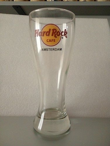 Hard rock cafe pilsner glass - hard,