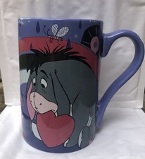 Disney Store Exclusive Eeyore Large Coffee Mug Tea Cup Winnie The Pooh Heart