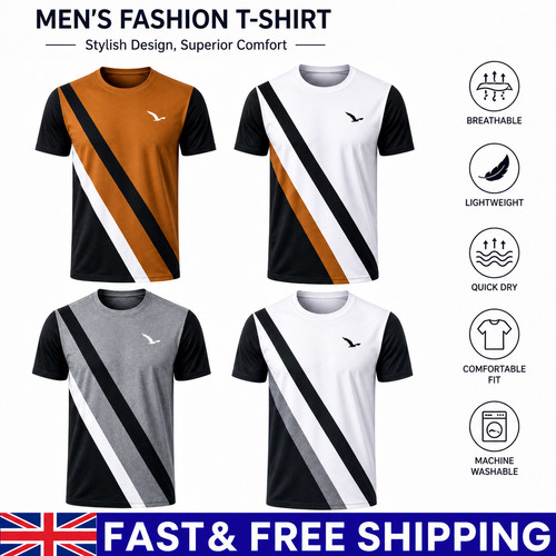 Mens fashion breathable - fashion, t