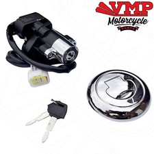 Keeway Superlight 125 Lock & Key Ignition Barrel Fuel Cap set E4/E5