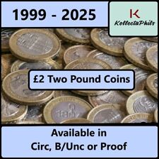 Two £2 Pound Coin UK