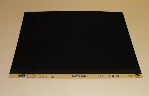 Microfiche spare parts - spare, catalog