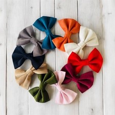 Dog Bow Tie, Plain Corduroy