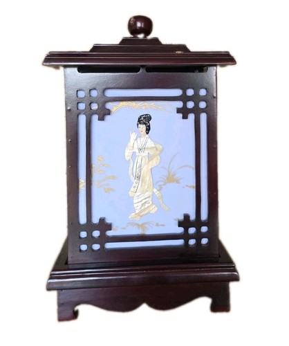 Korean wooden accent table