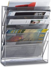 Hanging Magazine Rack Wall