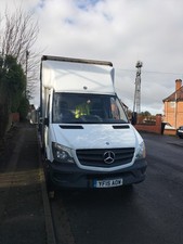 2015 MERCEDES SPRINTER 313 MWB CURTAINSIDER TAIL-LIFT
