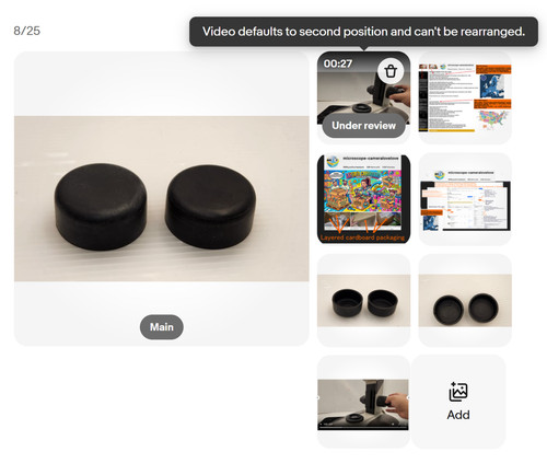 Set rare fine focus - fine, knob