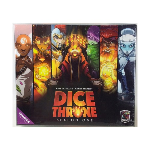 Roxley board game dice - board, throne